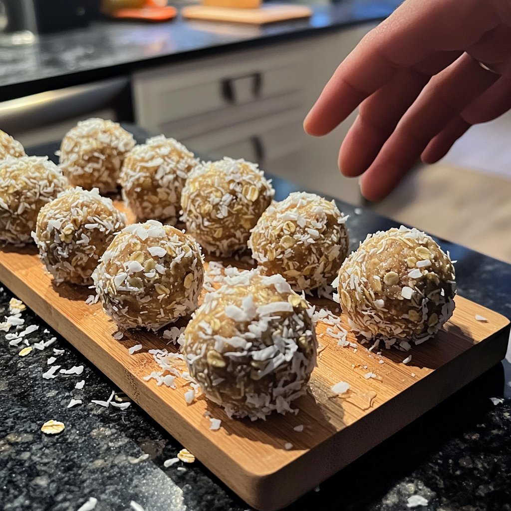 Protein Balls with Dates and Oats