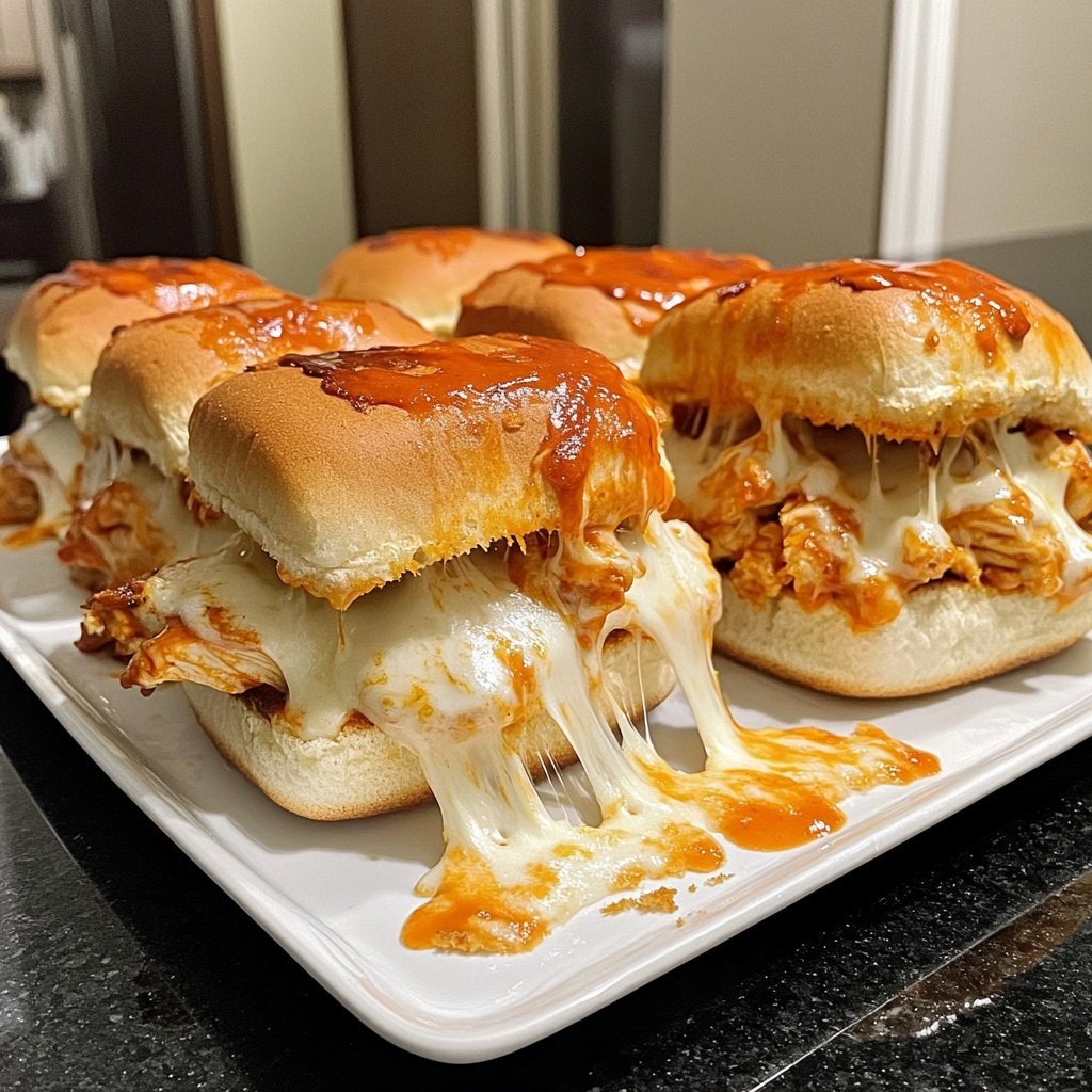 Buffalo Chicken Sliders