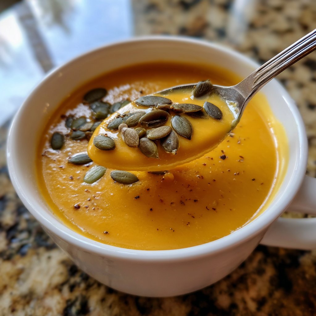 Squash Soup Fall Comfort