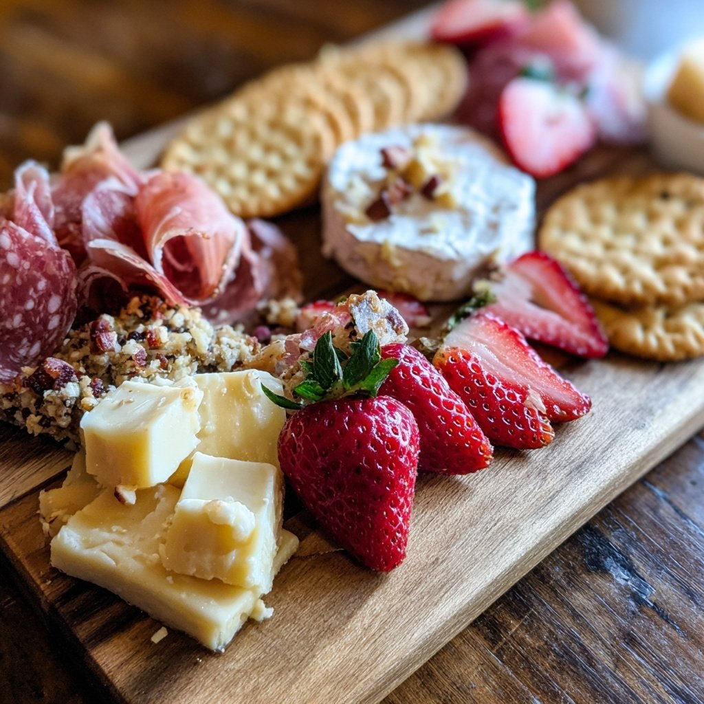 Valentines Charcuterie Board for Two