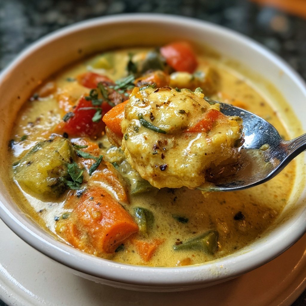 Healthy Dinner Vegetable Coconut Curry