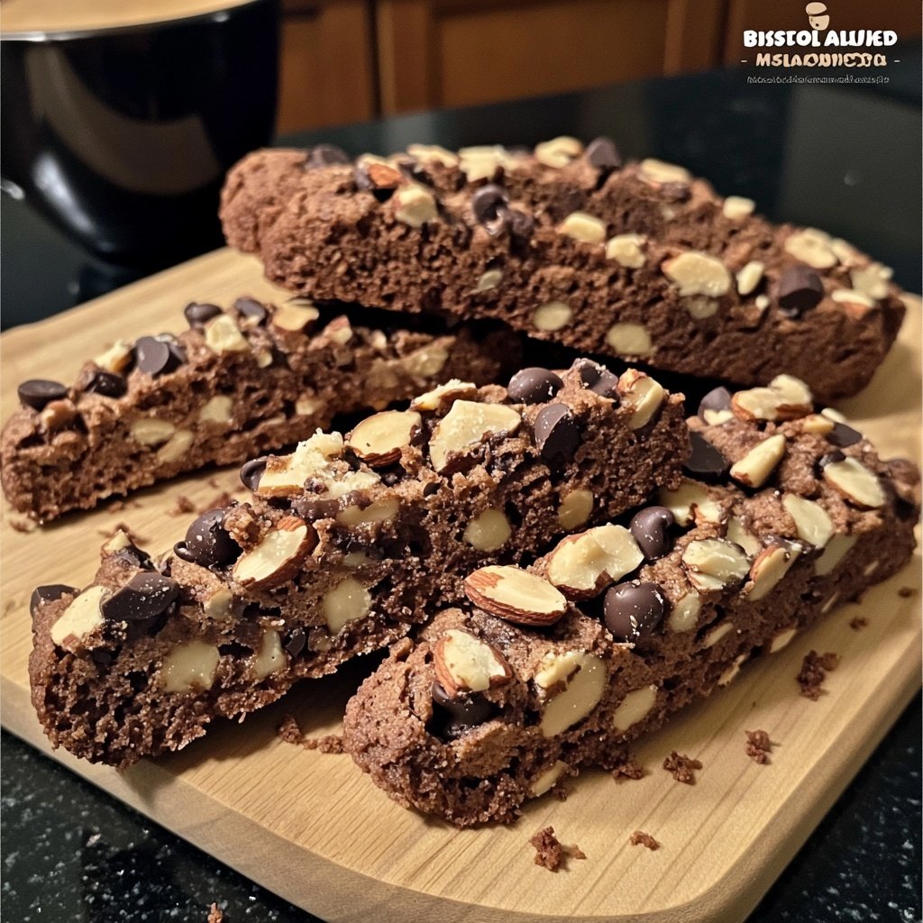 Chocolate Almond Biscotti