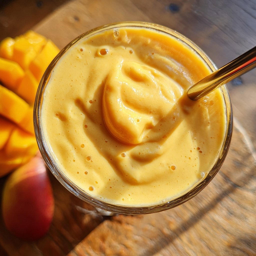 Easy Smoothie With Mango