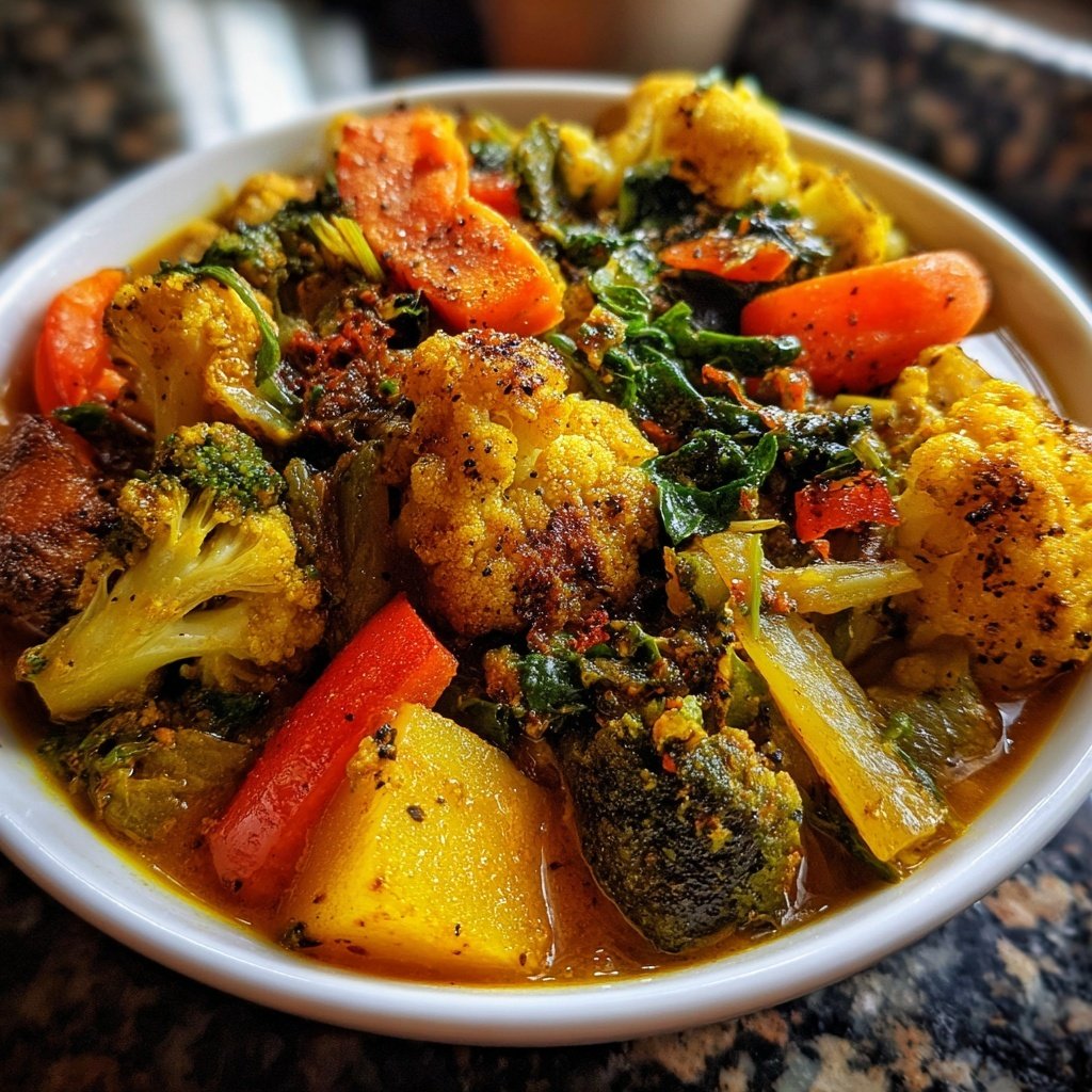 Jamaican Vegetable Curry