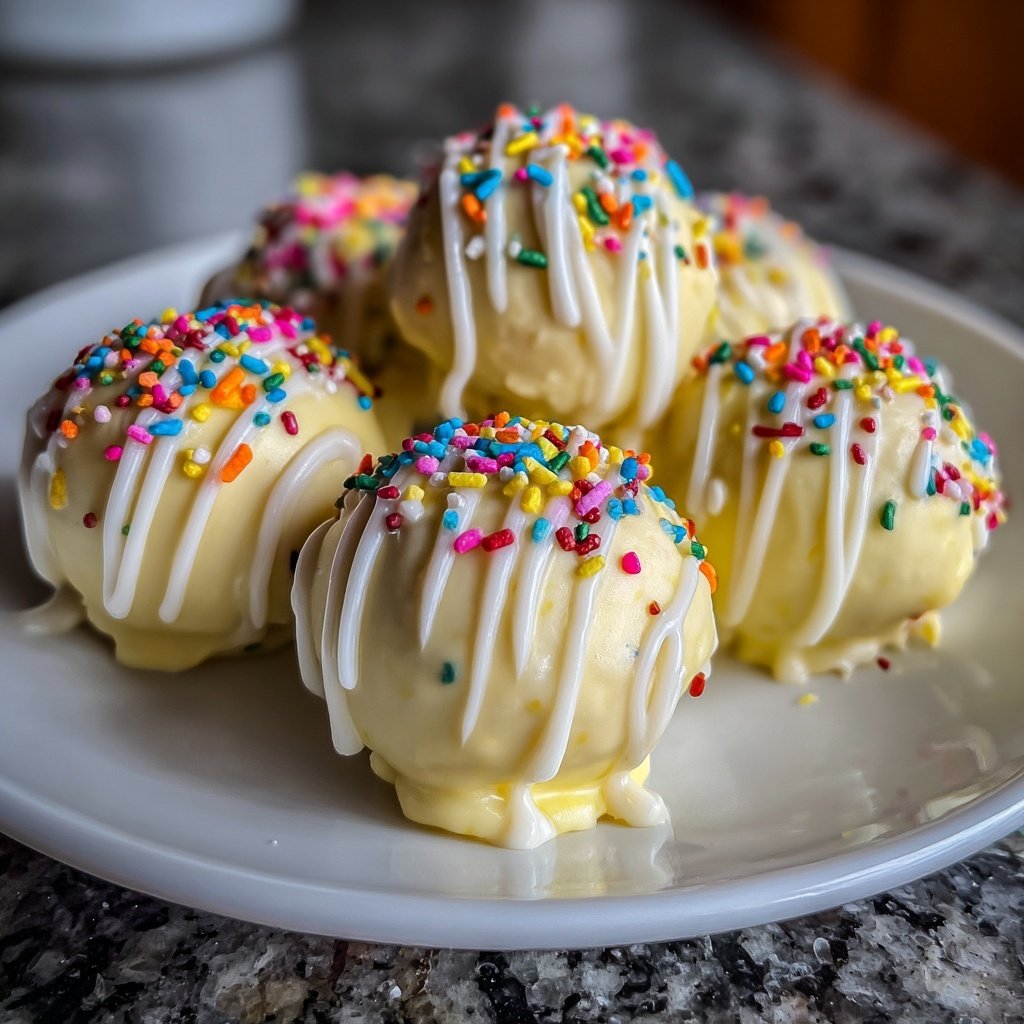 Starbucks Copycat Birthday Cake Pops