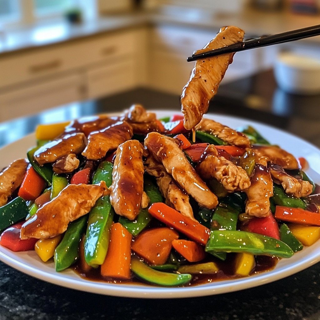 High Protein Chicken Stir Fry