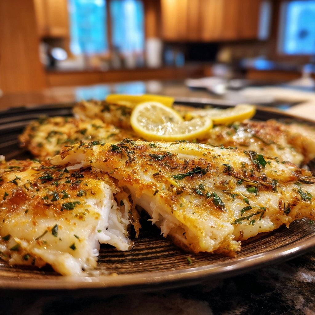 Lemon Herb Baked Tilapia