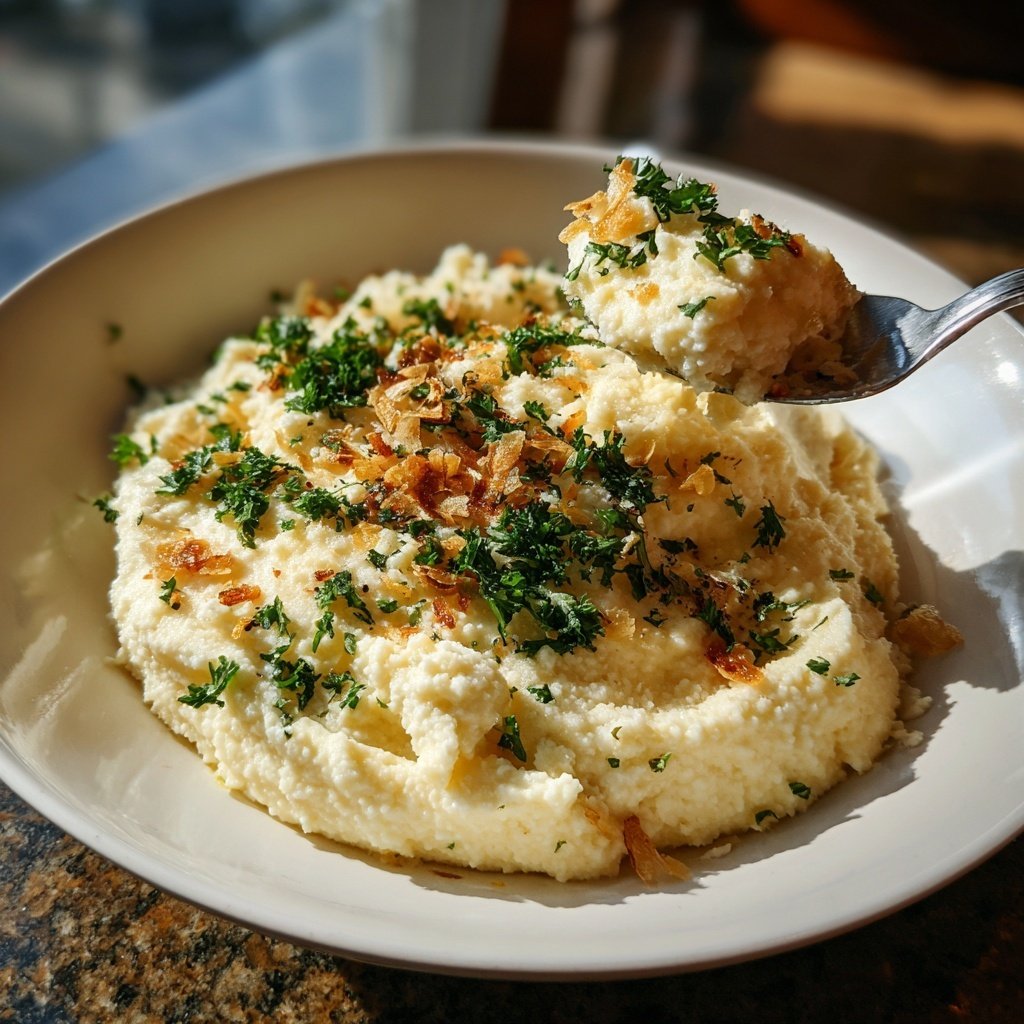 Creamy Garlic Couscous