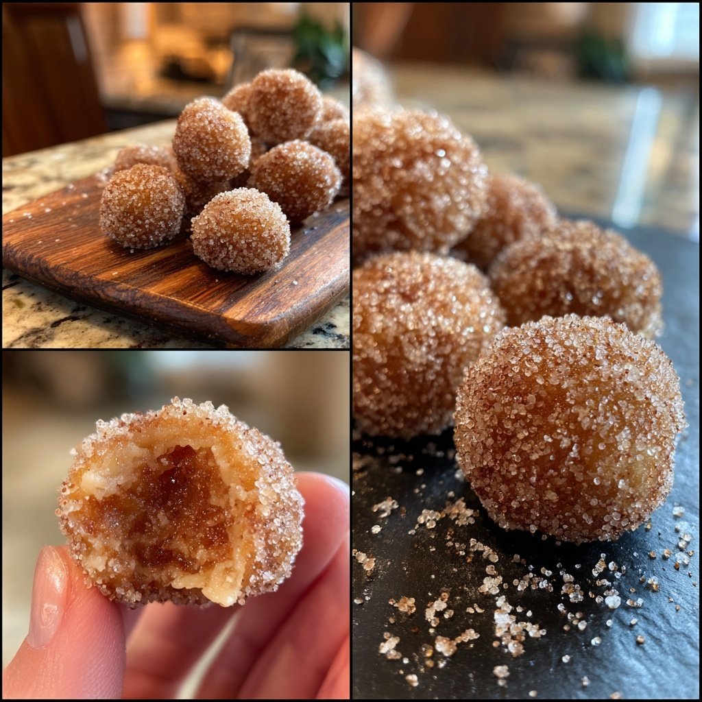 Cinnamon Sugar Candy Apple Bites