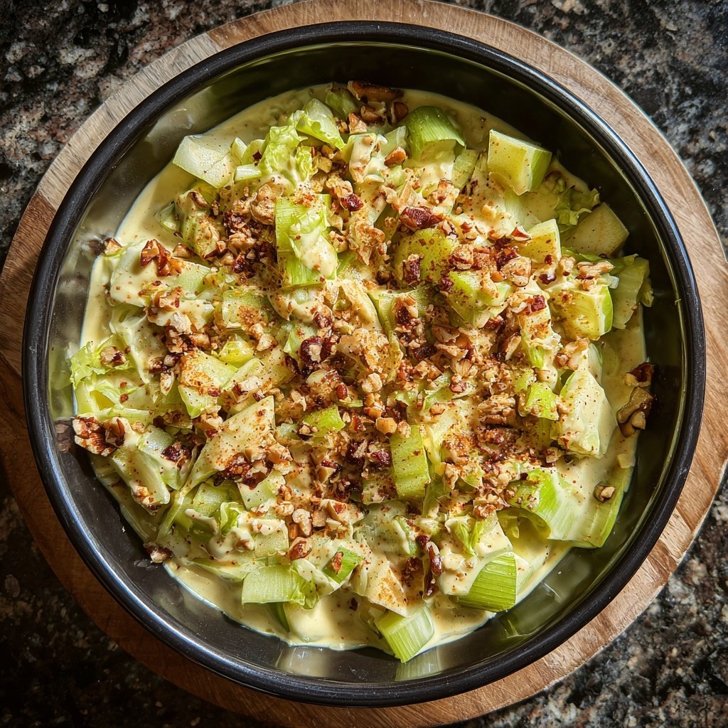 Creamy Celery Apple Salad
