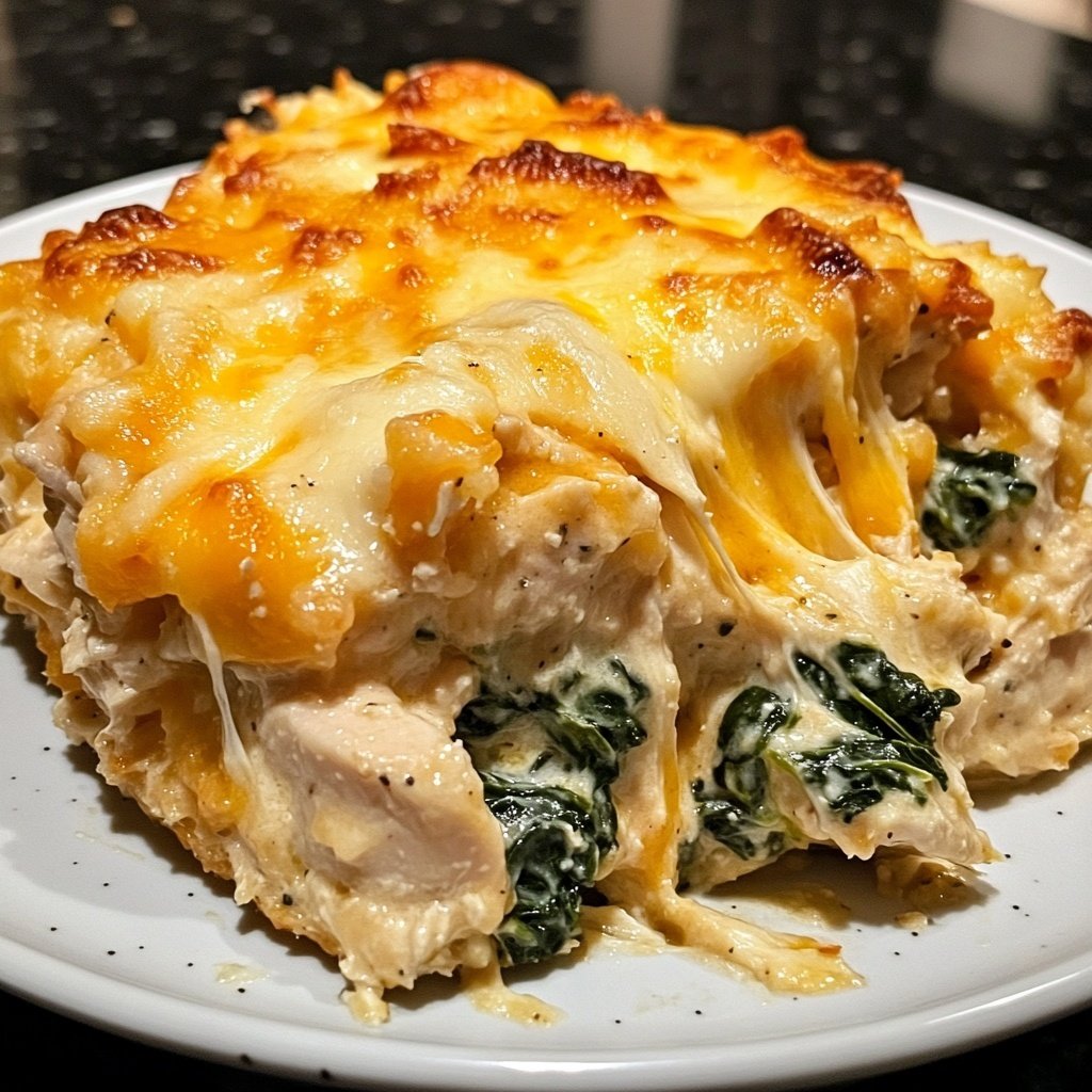 Creamy Low Carb Chicken Casserole