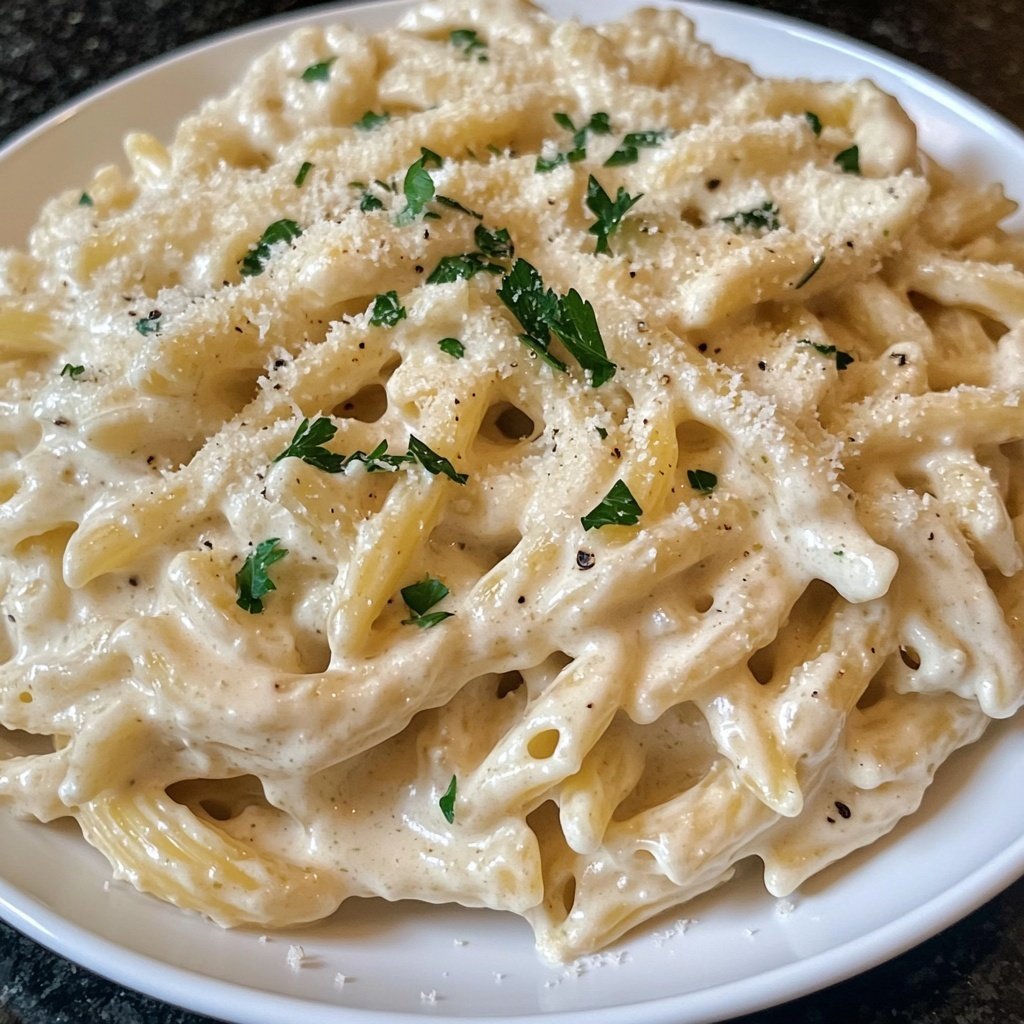 One-Pot Creamy Garlic Pasta